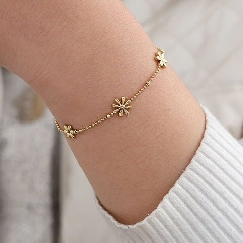 Daisy Flower Anklet/Bracelet