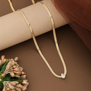 Mini Pearl Snake Necklace