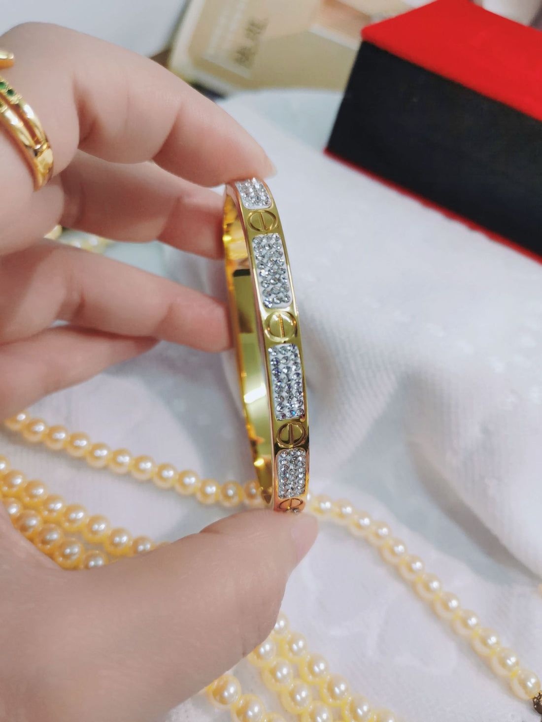 Cartier Love Stoned Bangle